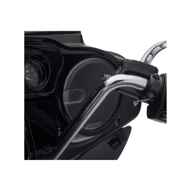 Audio powered by Rockford Fosgate - Stage I Fairing Speakers
