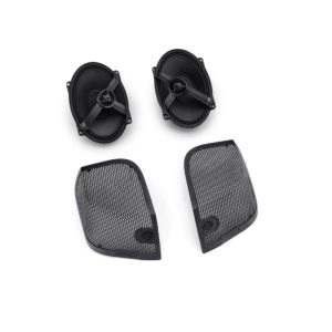Audio powered by Rockford Fosgate - Stage I Saddlebag Speakers