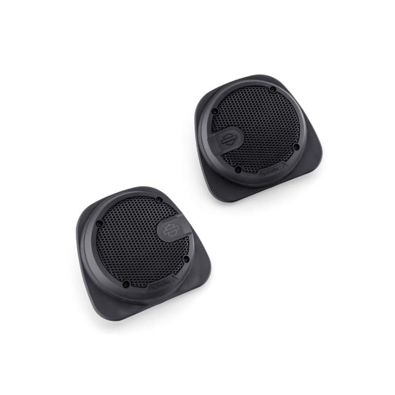 Audio powered by Rockford Fosgate - Stage I Twin-Cooled Fairing Lower Speakers