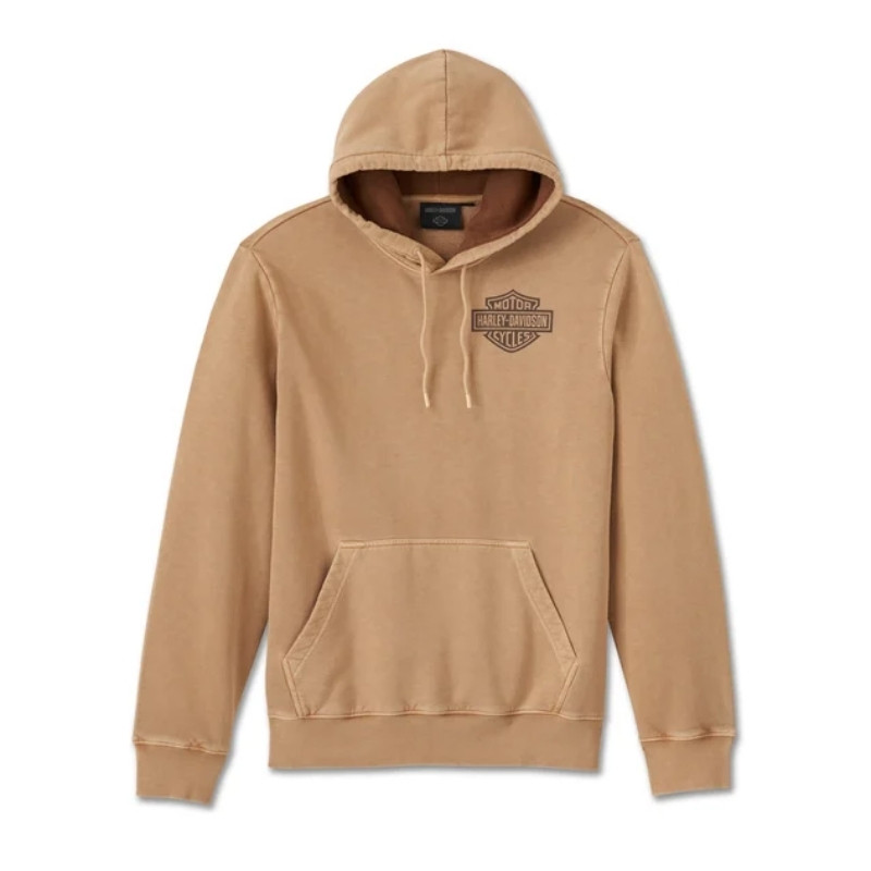 Eagle Soars Alone Slub Hoodie