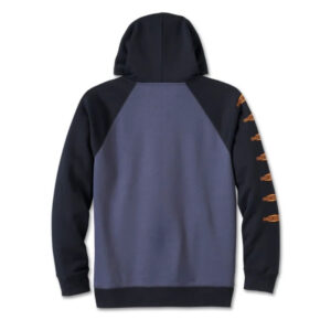 Men's Old English Stacked Bar & Shield Raglan Hoodie