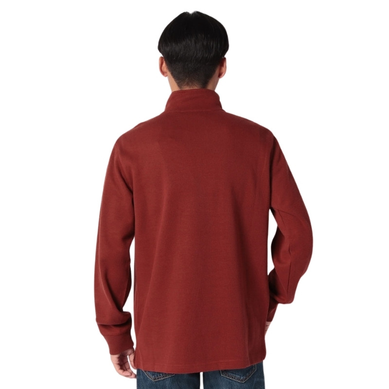 Men's Bar & Shield 1/4-Zip Mockneck Pullover