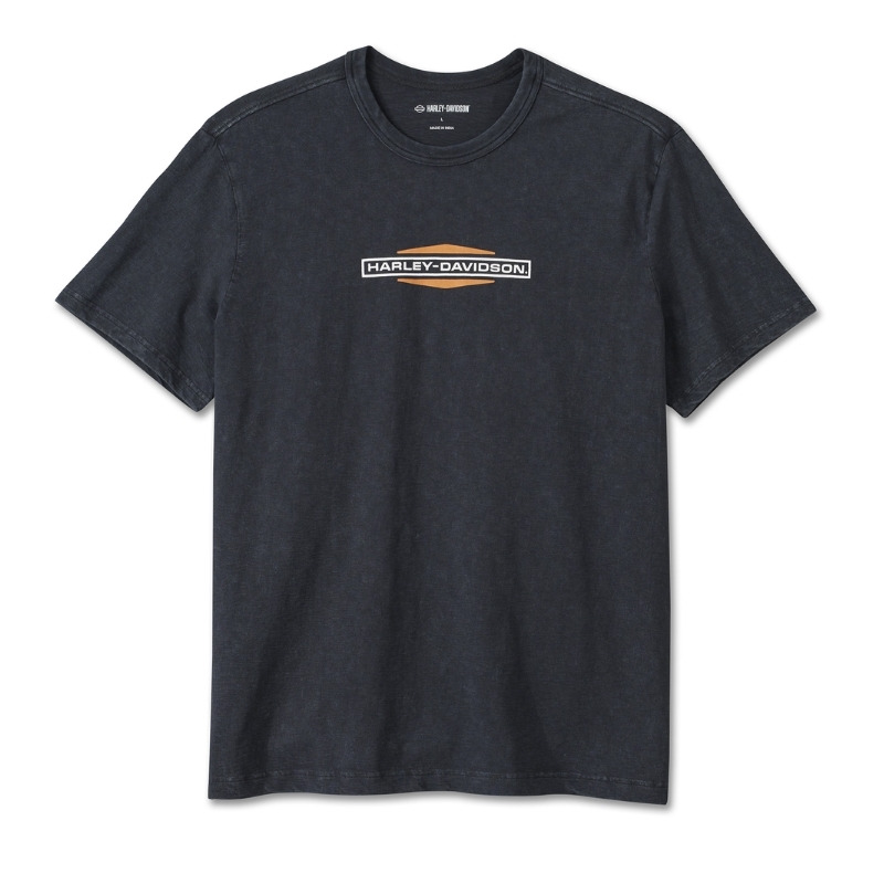 Men's Stacked Bar & Shield Slub Tee