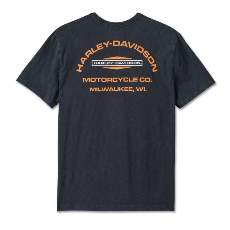 Men's Stacked Bar & Shield Slub Tee