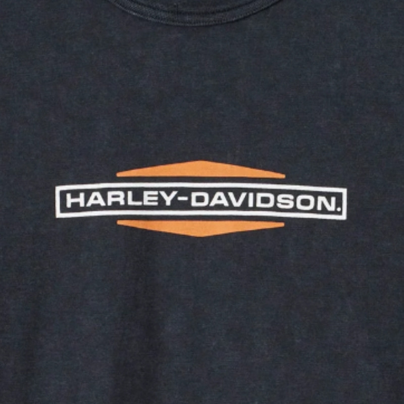 Men's Stacked Bar & Shield Slub Tee