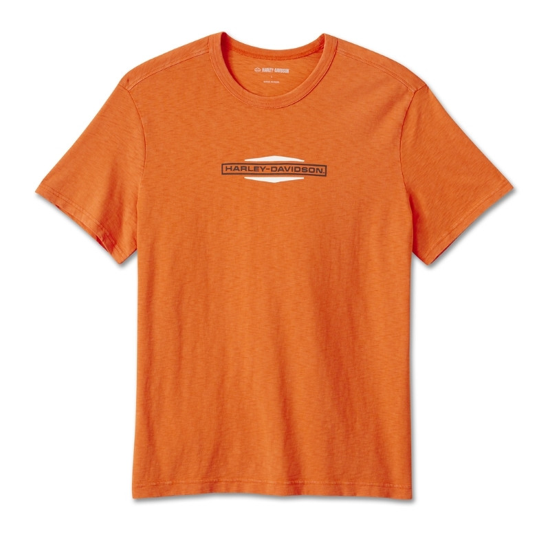 Men's Stacked Bar & Shield Slub Tee