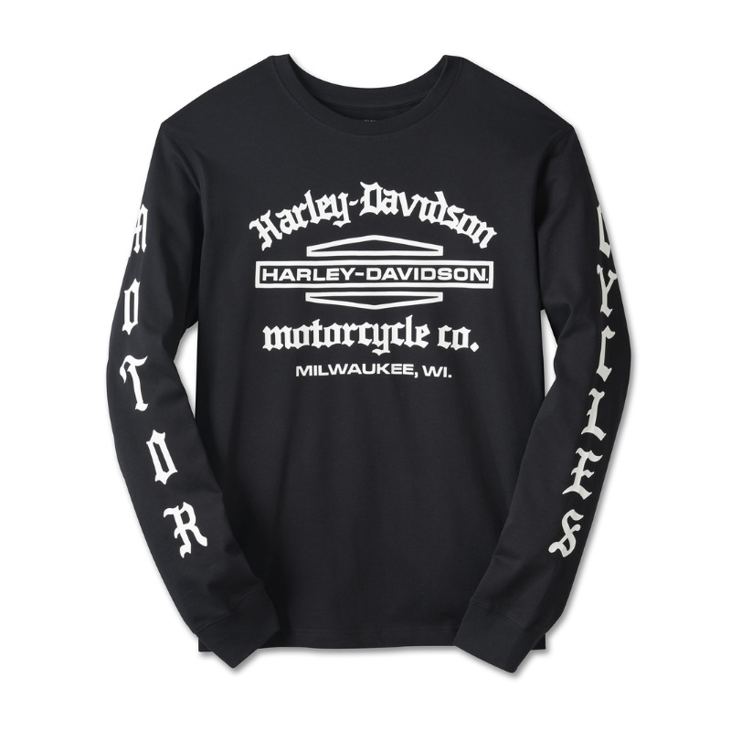Men's Old English Stacked Bar & Shield Tee