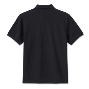 Stacked Bar & Shield Polo