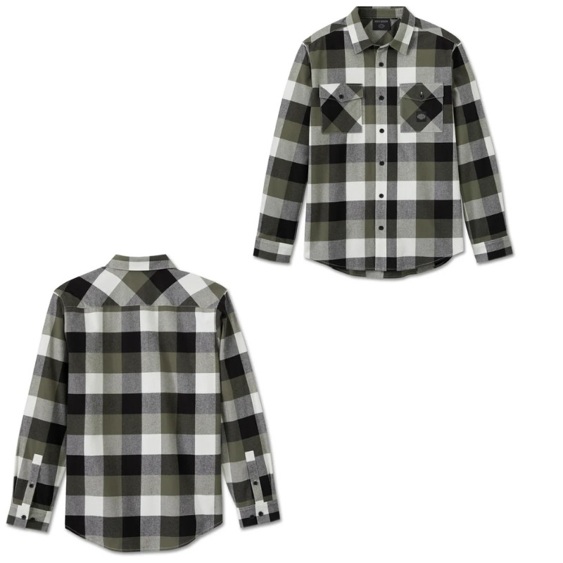 Essence Long Sleeve Flannel Shirt