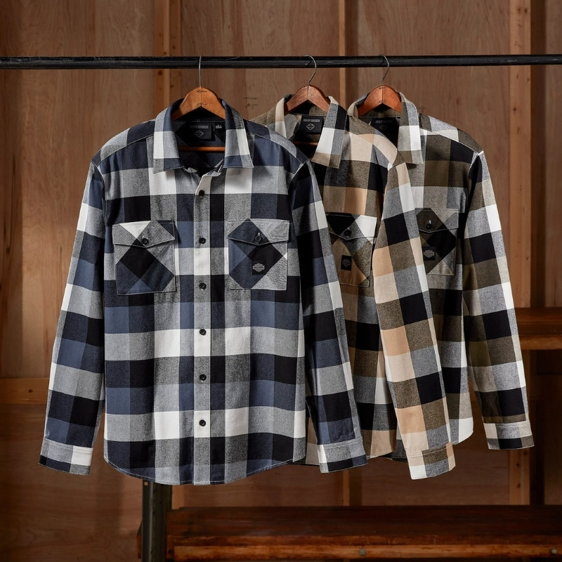 Essence Long Sleeve Flannel Shirt
