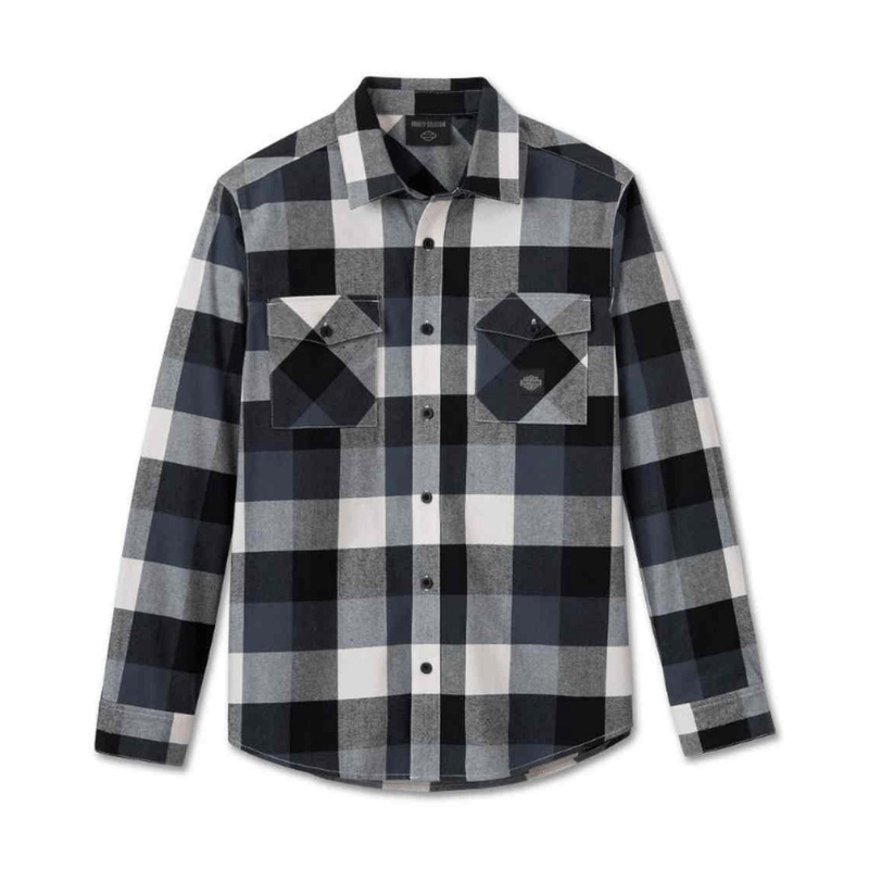 Men's Essence Long Sleeve Plaid Flannel Shirt
