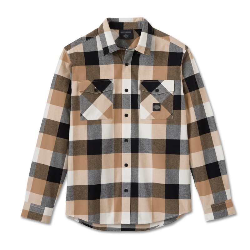 Essence Long Sleeve Flannel Shirt