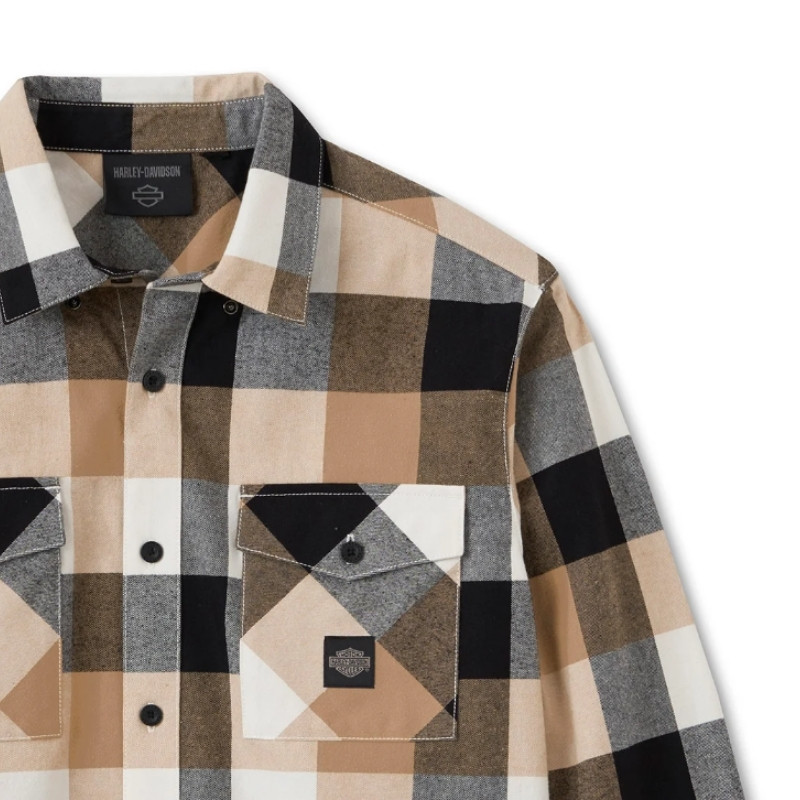 Essence Long Sleeve Flannel Shirt