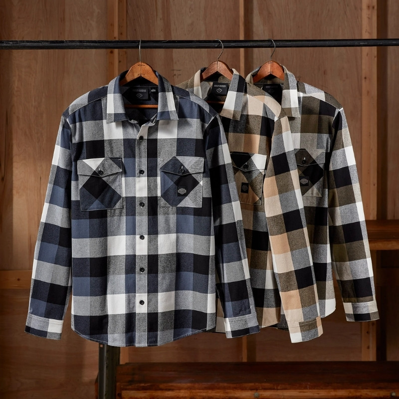 Essence Long Sleeve Flannel Shirt