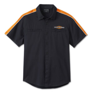 Men's Stacked Bar & Shield Long Sleeve Shirt