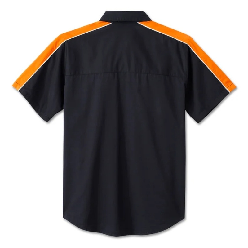 Men's Stacked Bar & Shield Long Sleeve Shirt