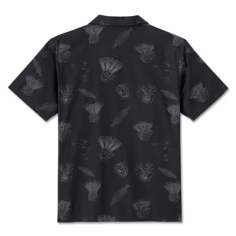 Men's Engine Aloha Short Sleeve Shirt