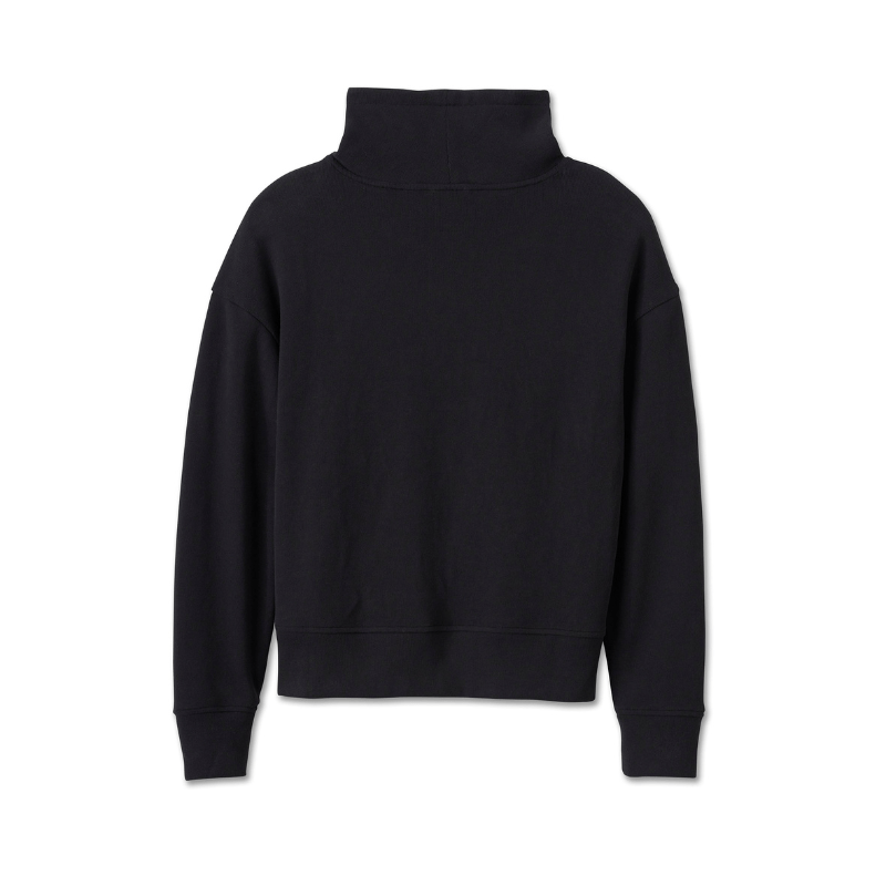 Women's Bar & Shield Funnel Neck Pullover