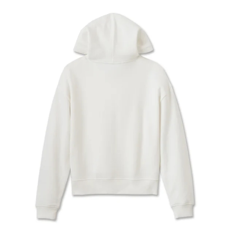 Women's Oversized Washed Bar & Shield Hoodie