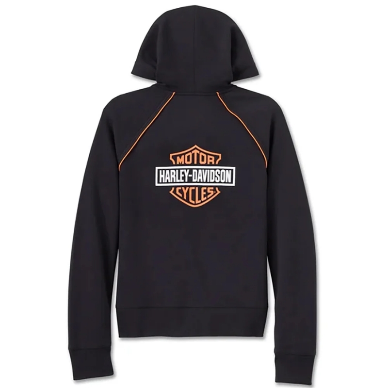 Women's Classic Bar & Shield Zip Front Hoodie