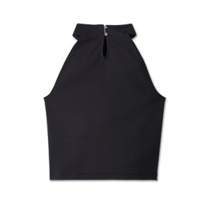 Women's Stacked Bar & Shield Halter