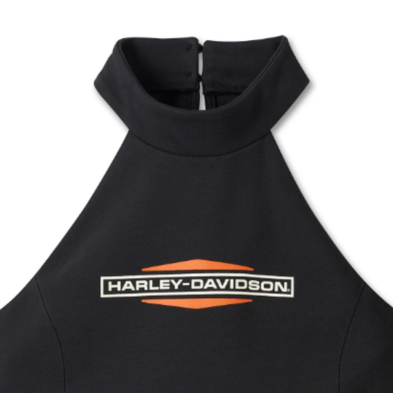 Women's Stacked Bar & Shield Halter