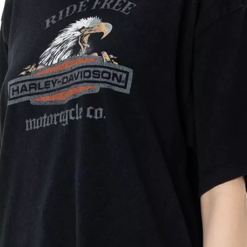 Women’s Ride Free Eagle Oversized Tee