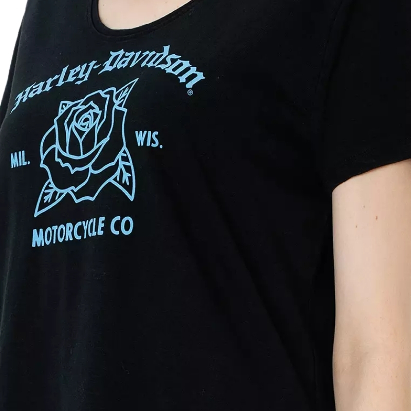 Women's United V-Neck Rosebud Tee