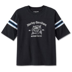 Women's Old English Rose Boxy Tee