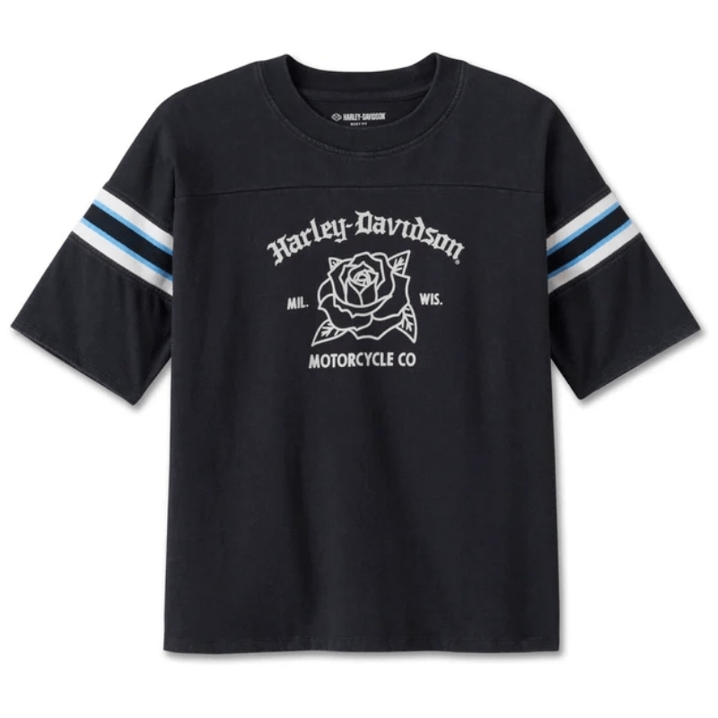 Women's Old English Rose Boxy Tee