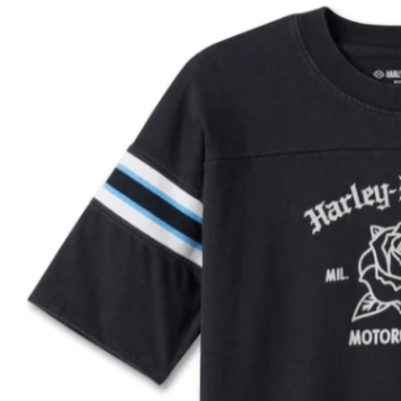 Women's Old English Rose Boxy Tee