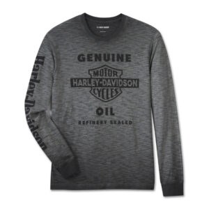 Men's Oil Can Slub Long Sleeve Tee