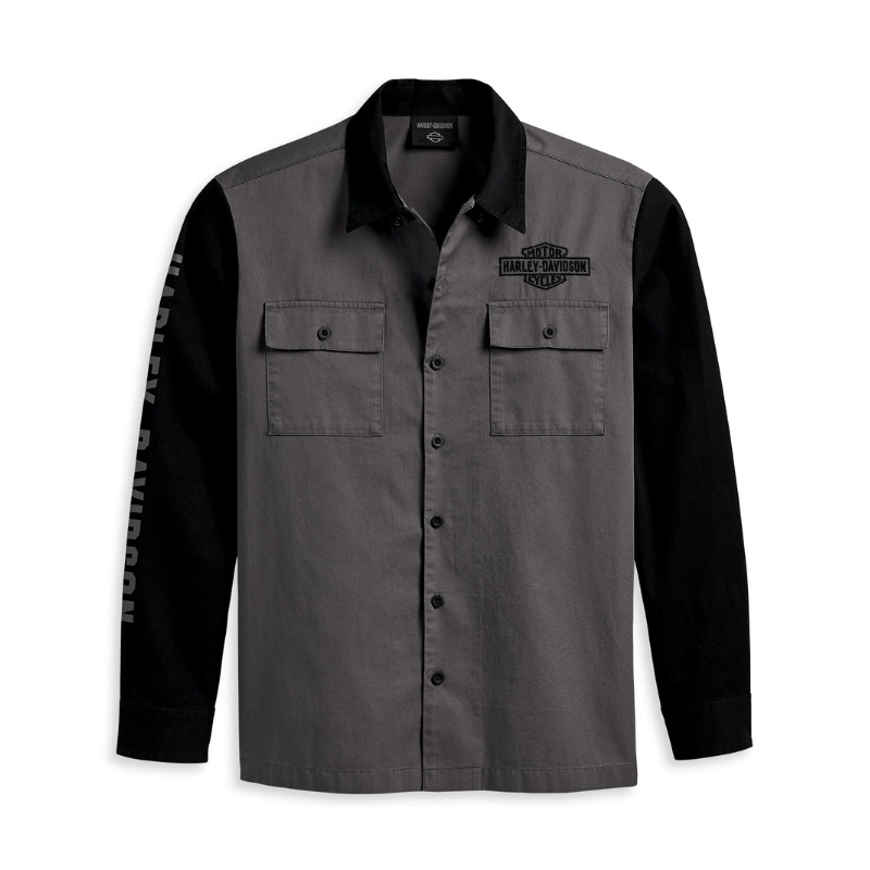 Men's Mechanic Shirt - colourblocked