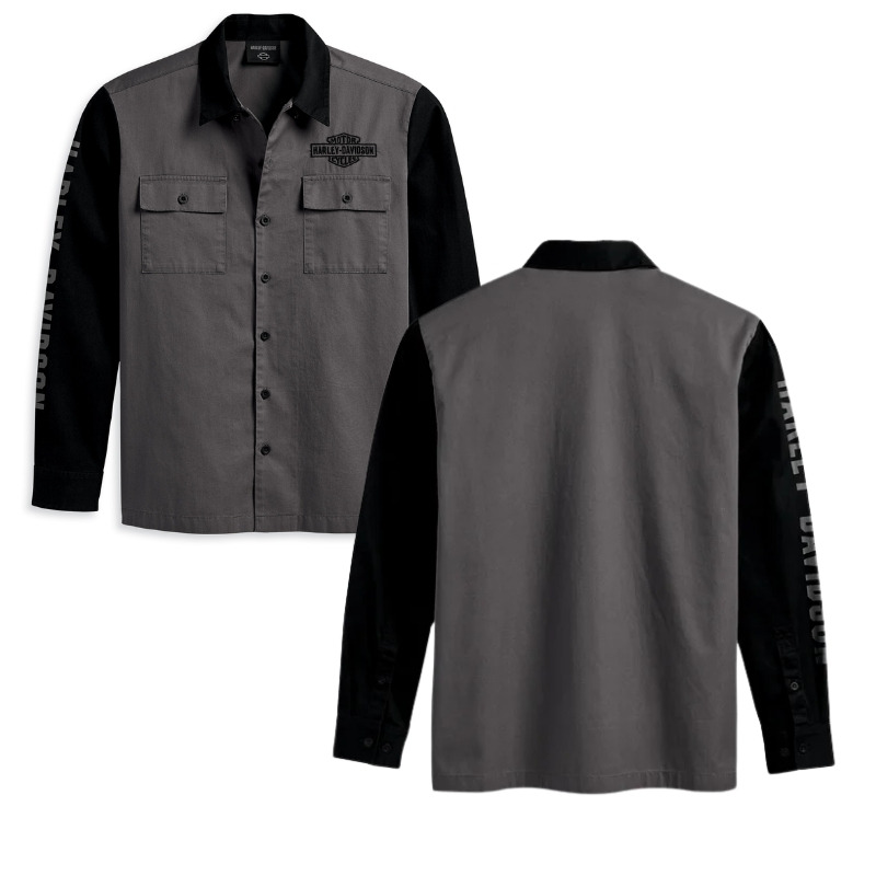 Men's Mechanic Shirt - colourblocked