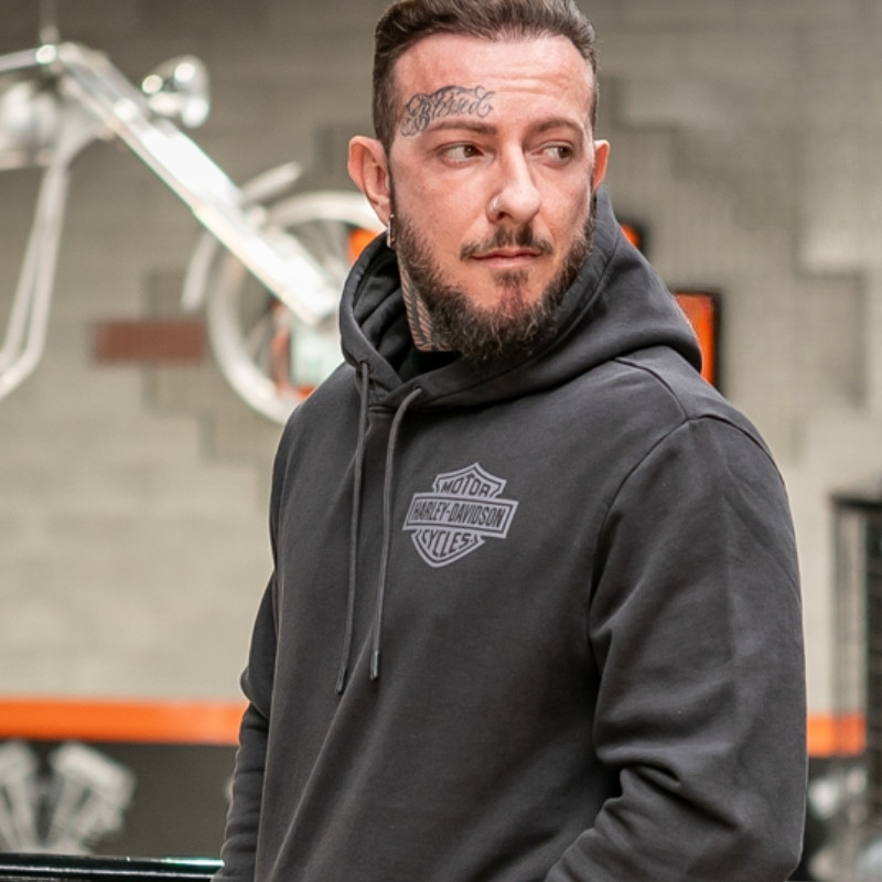Eagle Soars Alone Slub Hoodie
