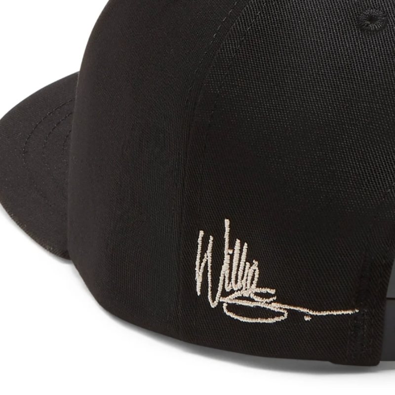 Willie G. Silver Wings Leather Patch Adjustable Baseball Cap