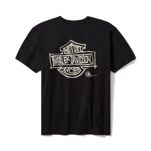 Willie G Sketch Art Ringer Tee