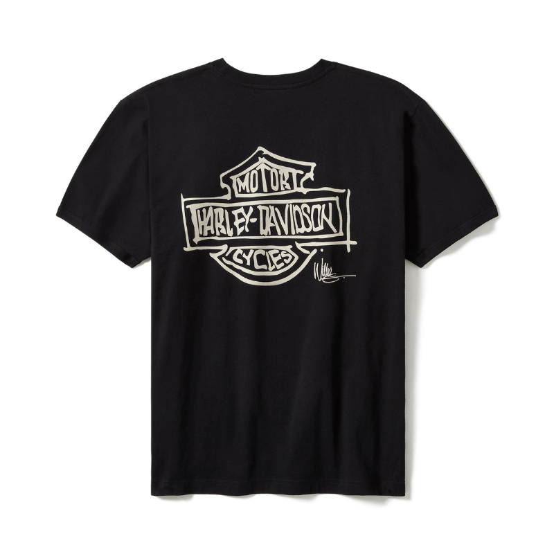 Willie G Sketch Art Ringer Tee