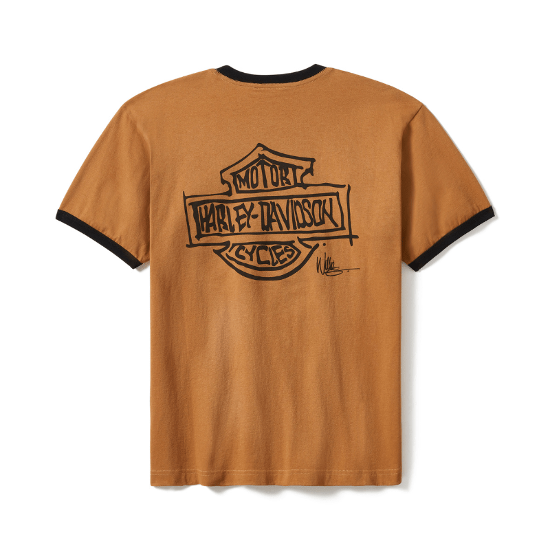 Willie G Sketch Art Ringer Tee