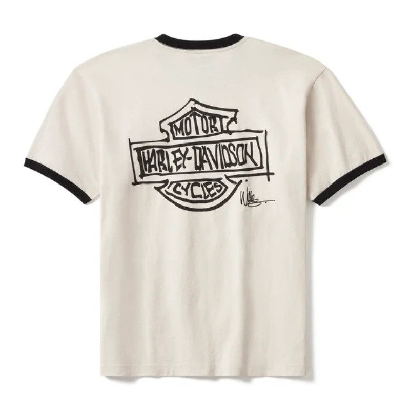 Willie G Sketch Art Ringer Tee