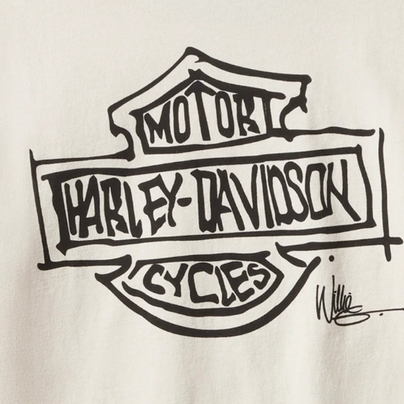 Willie G Sketch Art Ringer Tee