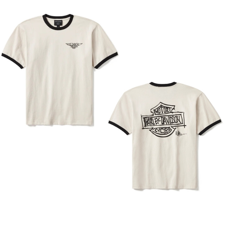 Willie G Sketch Art Ringer Tee