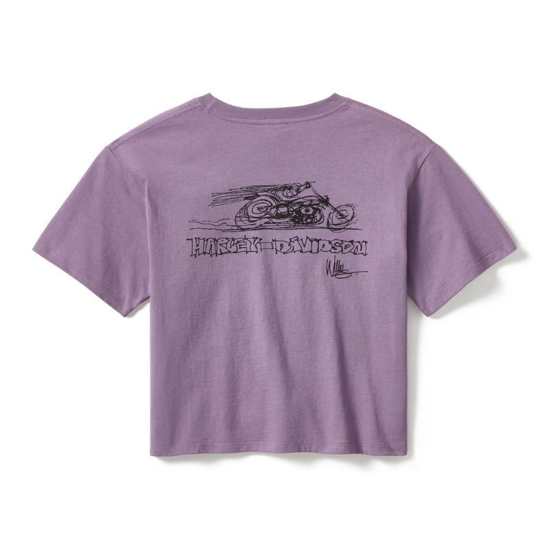 In the Wind Rider Sketch Art Boxy Tee
