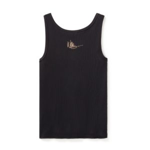Women's Willie G Circle Skull Sketch Art Ribbed Tank