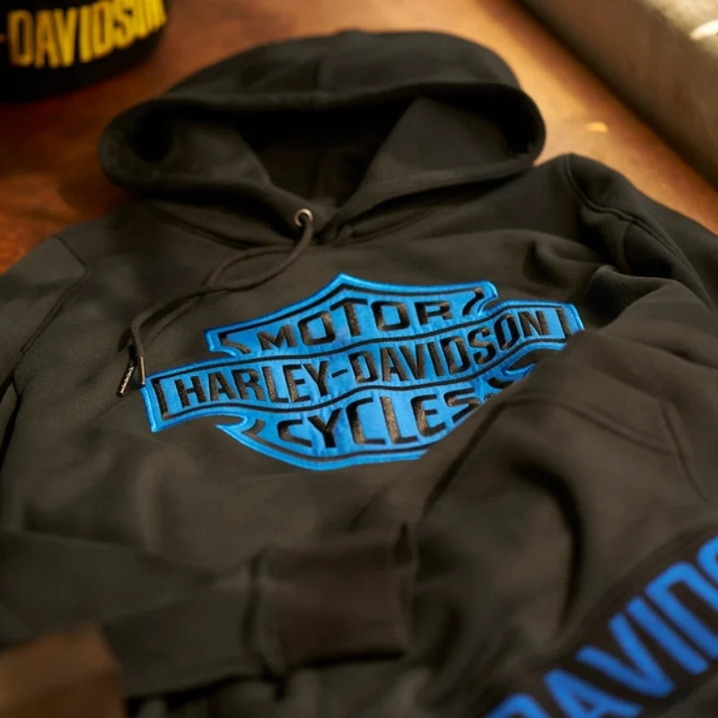 Men's Start Your Engines Bar & Shield Hoodie
