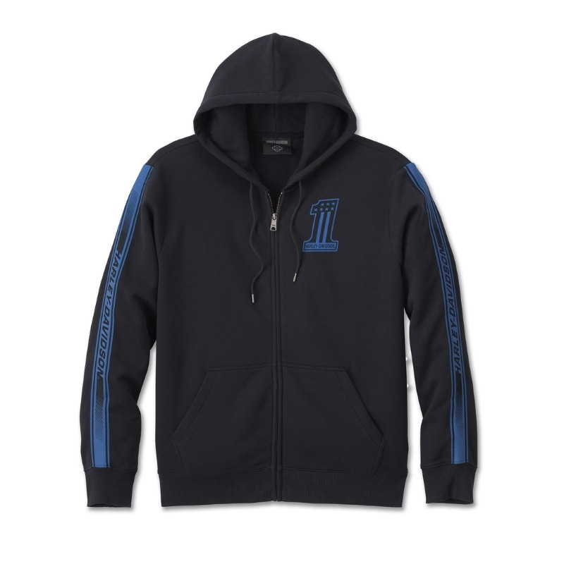 Men's #1 Racer Zip-Up Hoodie
