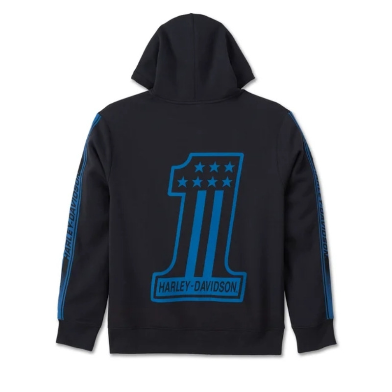 Men's #1 Racer Zip-Up Hoodie