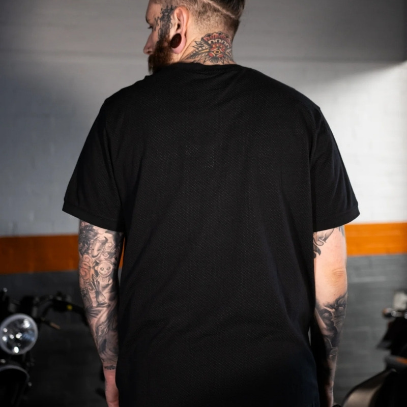 Men's #1 Racing Mesh Ringer Tee