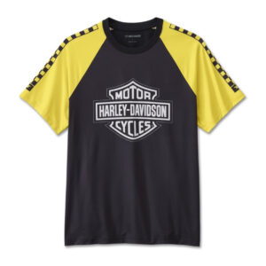 Men's Bar & Shield Raglan Short Sleeve Tee