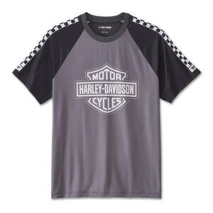Men's Bar & Shield Raglan Short Sleeve Tee